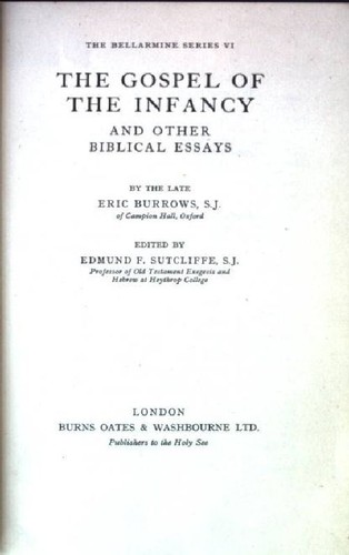 The gospel infancy and - gospel,