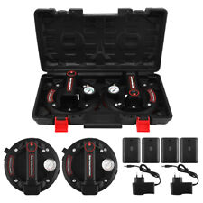 2 Stück Akku Saugheber 200kg Fliesenheber 20cm Glasheber Vakuumheber Plattenhebe