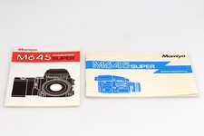 Original Mamiya 645 Super Bedienungsanleitung und Kurzanleitung auf Deutsch