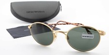 EMPORIO ARMANI Sonnenbrille 059-S 904 135 Metal Vintage Panto Giorgio 1996 +Case