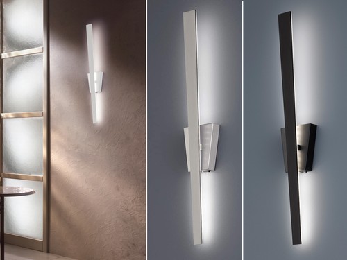 Flache led wandlampen fackel - led,