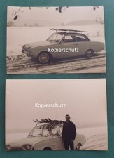 2 alte Fotos - Auto - Oldtimer
