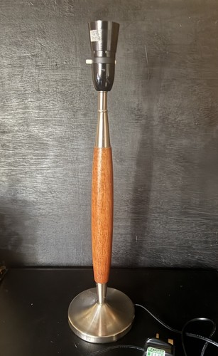 Retro teak chrom - teak, &