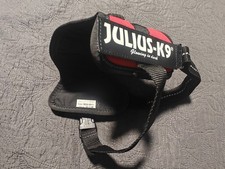 Julius-K9 Powergeschirr, Größe Mini Mini, Schwarz - Rot