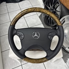 Mercedes-Benz Holz Leder Lenkrad W210 W208 Vogelaugenahorn E55 Clk55 AMG Mopf