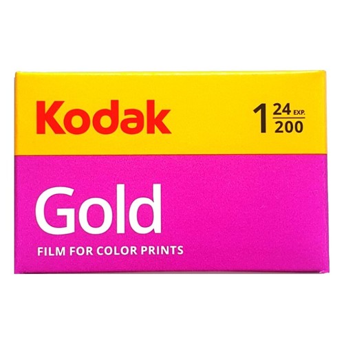 Kodak gold 200 exposures - gold,