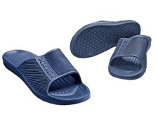 Original Bundeswehr Badeschuhe, BW Badelatschen, Latschen, blau * NEUES MODELL *