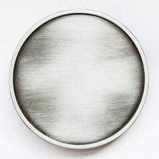 Buckle Runde antik- silberne