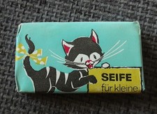DDR  Seife für kleine Hände , Katze