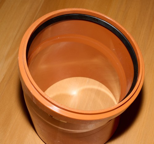 Rohr bogen dn200 - bogen, 15°,