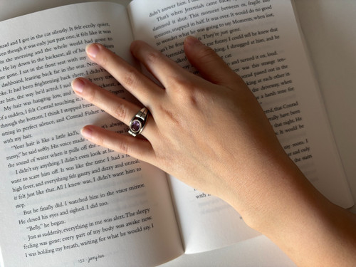 Vintage ring silber 835 - vintage,