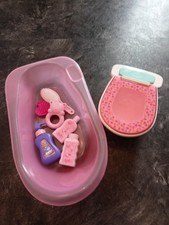 Puppen Pflegeset  Badewanne Baby Born Toilette und Pflegeprodukte