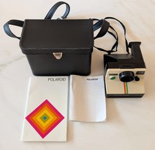 Vintage Polaroid Land Camera 1000 SE und Tasche