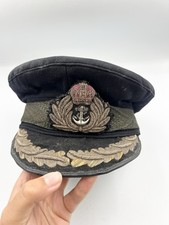 Original WW1 Royal Navy Captains / Commanders Officers Cap