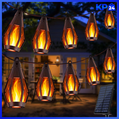 Solar lichterkette außen - lichterkette,