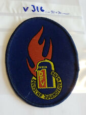 Feuerwehr Abzeichen Jugendfeuerwehr ca 90x70mm (v316)