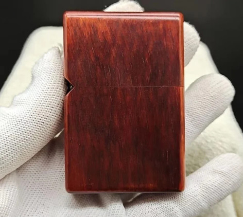 Mahagoni holz benzin feuerzeug - mahagoni,
