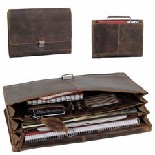 Luxus Leder Aktenmappe