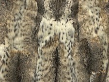 Luchspelz Decke nagelneu und einzigartig, Einzelstück 140x200 Handarbeit