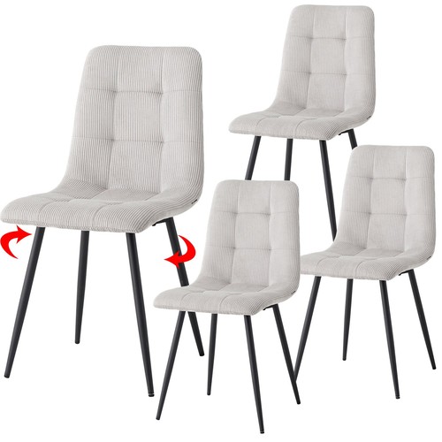 4er set esszimmerstühle - set,