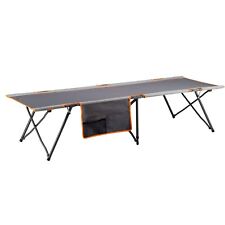 Feldbett Ron L, stabil und klappbar mit Tragetasche, 190cm Liegefläche