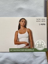 Damen Unterhemden 2er Pack Hemdchen Gr. L 44/46 NEU