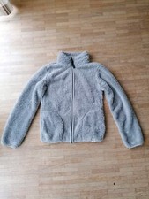 Kuschel Jacke, Beige/grau, Größe 152, Mädchen, H&M