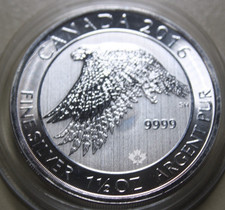 Kanada 8 Dollars 2016 Silber