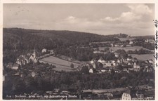 Deutsches reich aue bad - ak,