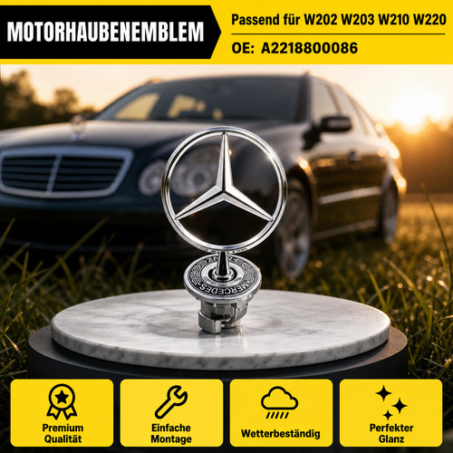 Stern motorhaube emblem - motorhaube,