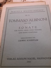 ALBINONI/ SONATE FÜR FLÖTE/