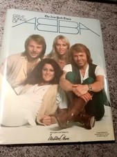 ABBA Album-Noten-Text Signatur mit 57 Great Songs  Druck 1980 v M. Okun RARITÄT