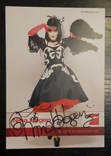 Original Autogramm Unterschrift Nina Hagen signiert 15x10cm