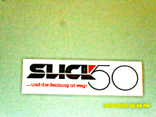 Aufkleber / Sticker + Slick