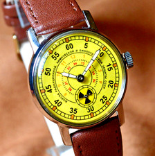Sowjetische Armbanduhr Pobeda