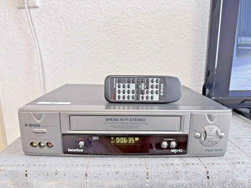 Vhs vcr tensai tvr 506 - vcr, vs