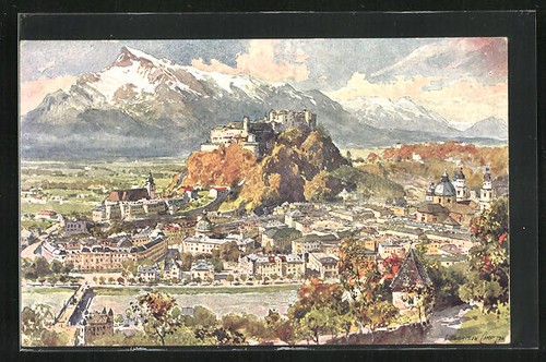 Künstler edward harrison - künstler-ak,