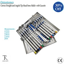 Zahnmedizin Osteotome Konvex