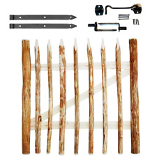 Gartentor Zauntor Staketenzaun Gartenzaun inkl. Scharnie Tür Holztor Hof Tor