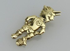 Betzi Anhänger - 1. FC Kaiserslautern - Gold 585 - roter Teufel