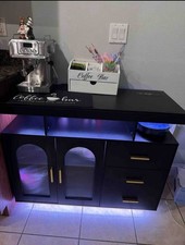 Led bar sideboard buffet - bar,