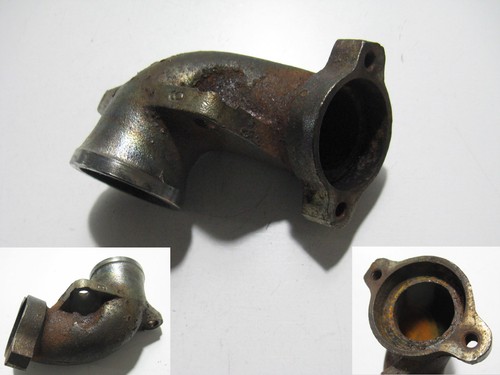 Auspuff krümmerrohr hinten - auspuff-krümmerrohr,