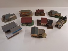 Faller  Vollmer H0  9  verschiedene Häuser  Tankstelle  Kirche