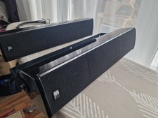 2x fohhn Linea AL-50 Edel Lautsprecher schwarz Klavierlack mit Wandhalterungen