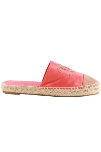 Chanel pink leder - pink, cc