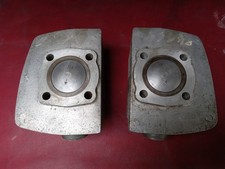 Suzuki GT 250 Bj. 73-75 Zylinder links, rechts gebraucht Kolben neu Übermass 1.0