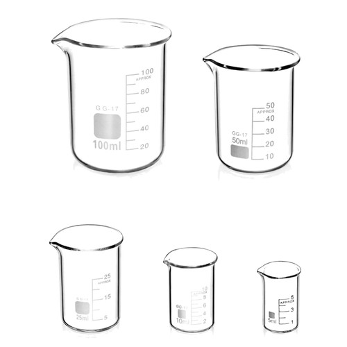 Abgestufter messbecher glas - abgestufter,