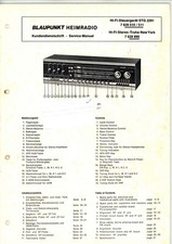 BLAUPUNKT  Service Manual für STG 2291, Truhe New York 7 629 510 / 511