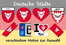 Aufkleber- Flagge-Wappen-KFZ