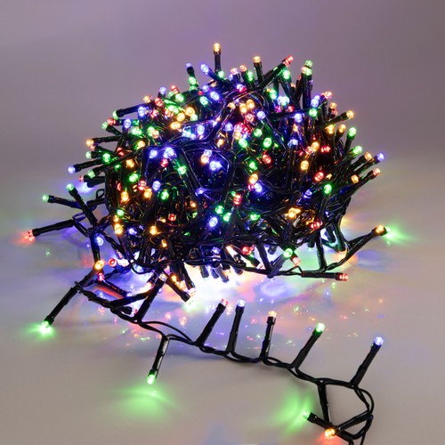 Weihnachts lichterkette bunt - lichterkette,